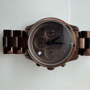 Michael Kors Brown Chronograph Watch